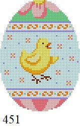  Chick In Flower Sprinkles, 4" Egg - 18 mesh