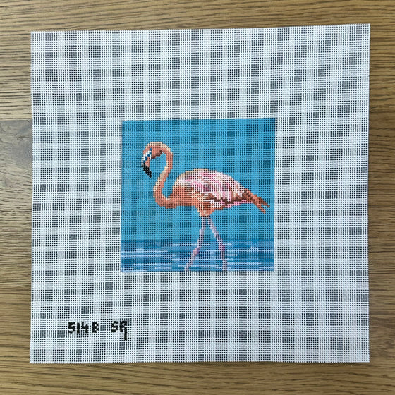 Flamingo 4" x 4"