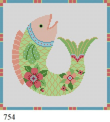  Floral Carp - 18 mesh