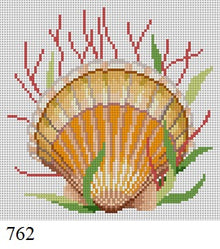  Sea Scallop, 7" Square - 13 mesh