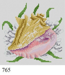  Queen Conch, 7" Square - 13 mesh