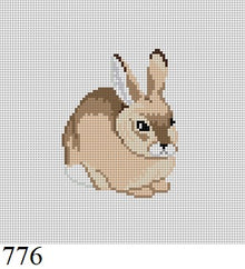  Rabbit, 7" Square - 13 mesh