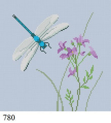  Dragonfly, 6" Square - 18 mesh