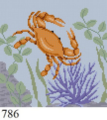  Crab, 6" Square - 18 mesh