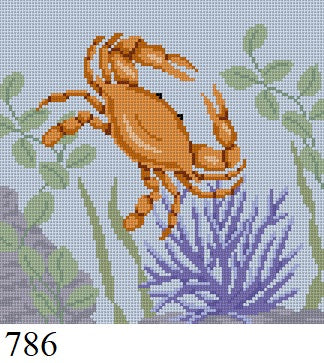 Crab, 6" Square - 18 mesh