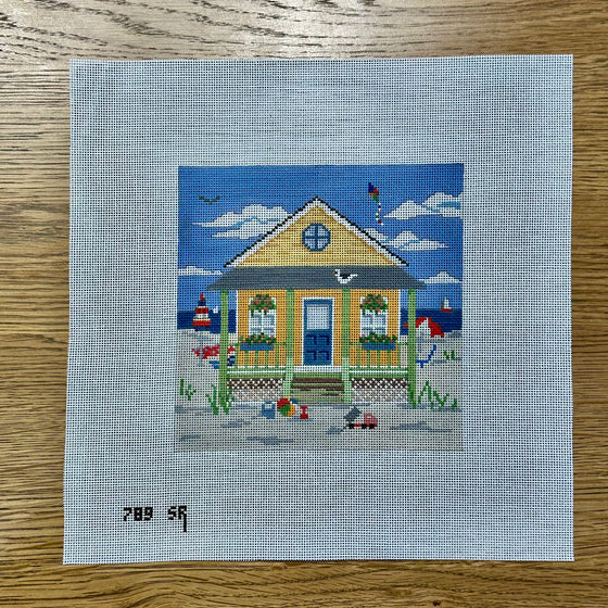 Yellow Beach Cottage Square