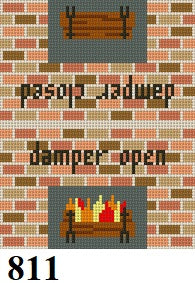  Damper Open/Closed, Fireplace, Sign - 13 mesh
