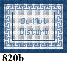 Do Not Disturb, Sign - 13 mesh