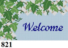  "Welcome"  Ivy Trellis, Sign - 13 mesh