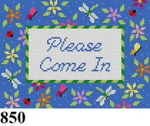  Bugs and Buds "Please Come In", Sign - 13 mesh