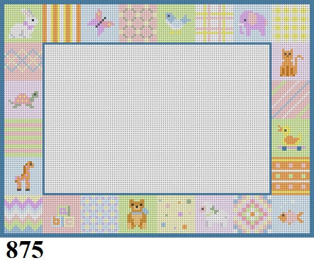 Patchwork Picture Frame - 18 mesh