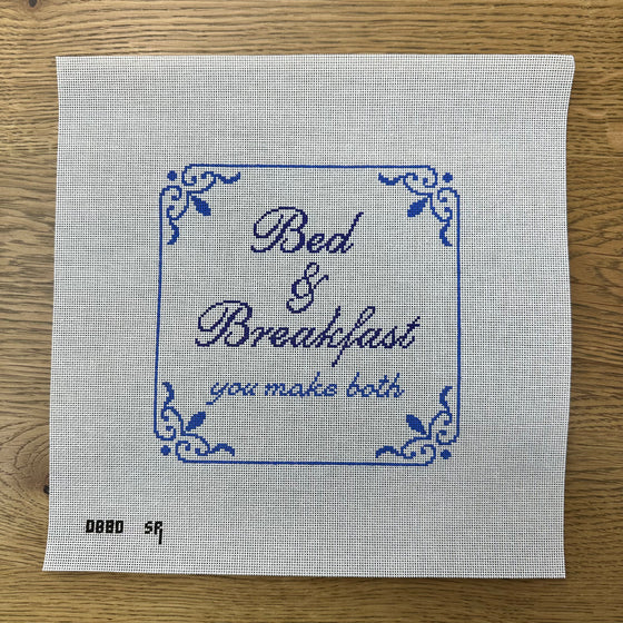 Bed and Breakfast, 7" Square