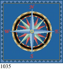  Nautical Compass - 13 mesh