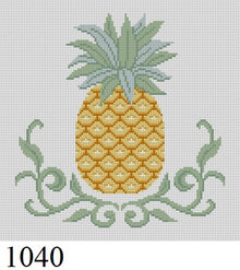  Scroll Pineapple, 10" Square - 13 mesh