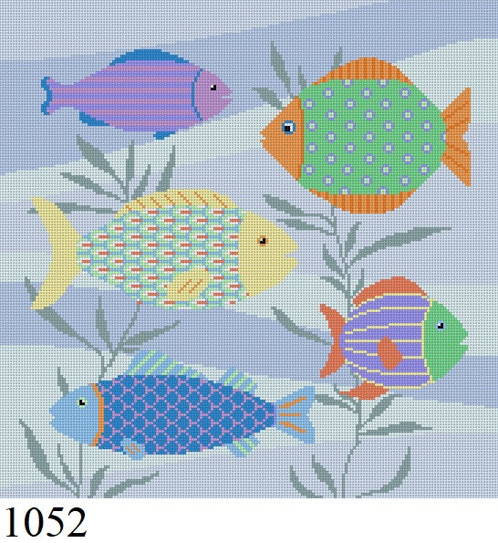 Colorful Fish - 13 mesh