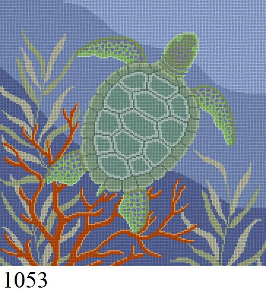 Seaweed Coral Turtle - 13 mesh