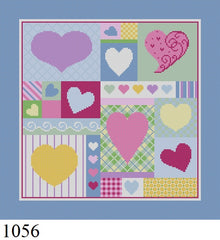  Heart Patchwork - 13 mesh