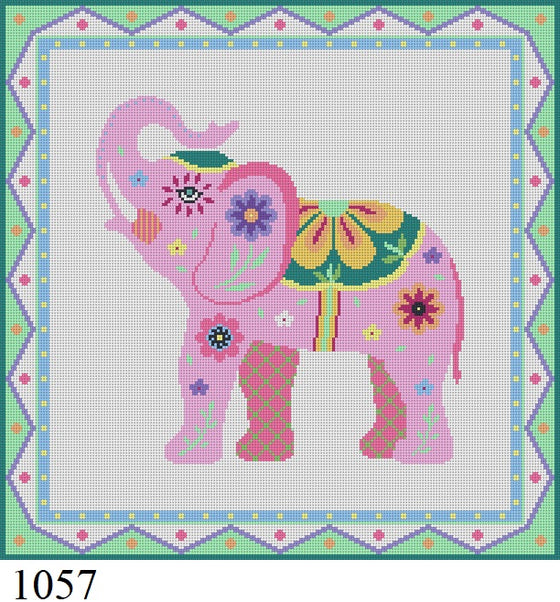 Pink Lucky Elephant - 18 mesh