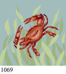 Seaweed Crab, 13" Square - 13 mesh