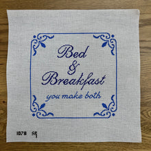  Bed and Breakfast, 9" Square