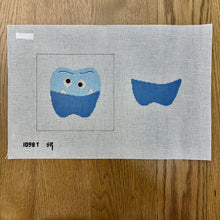  Monster, Tooth Fairy Pillow - Blue