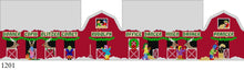  Santa's Village, Reindeer Barn, 3D - 18 mesh