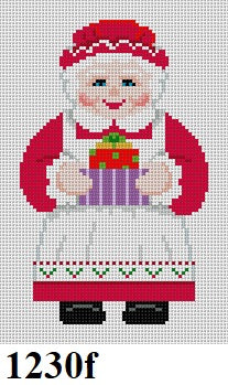  Mrs. Claus with Presents - 18 mesh