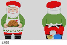  Chef Santa, 2 Sided - 18 mesh