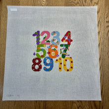  Numbers with Characters, Chair Seat - 13 mesh