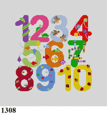  Numbers with Characters, Kid's Seat - 13 mesh