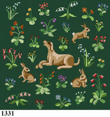  Cluny Rabbits and Hound, Kid's Seat - 13 mesh