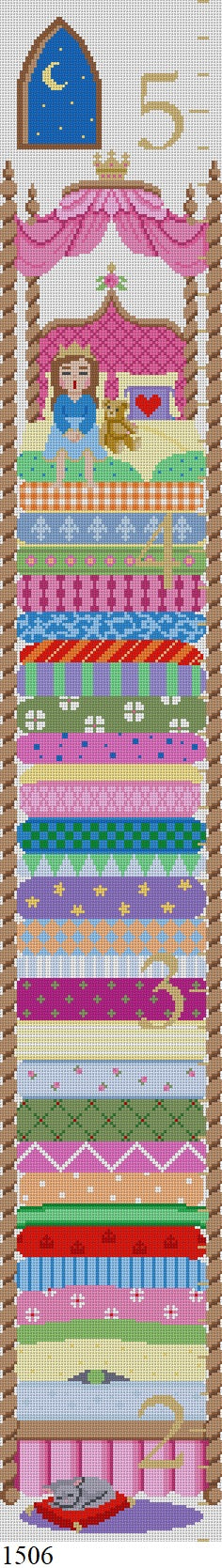 Princess and Pea, Growth Chart - 13 mesh