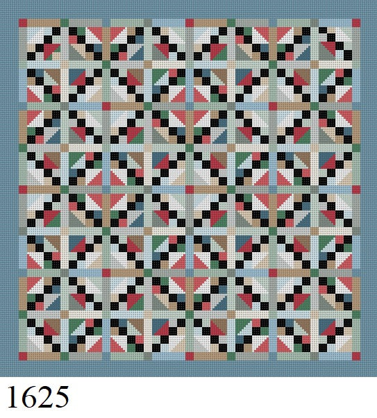 Jewel Box, Quilt - 13 mesh