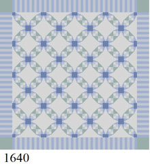  Checker Cathedral, Quilt - 13 mesh