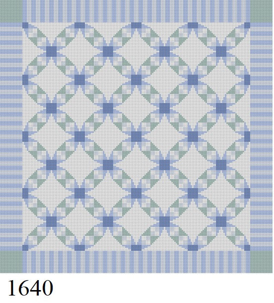 Checker Cathedral, Quilt - 13 mesh