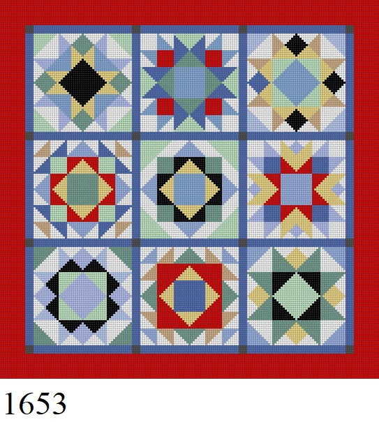 Patchwork, Quilt - 13 mesh