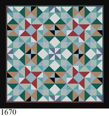  Pinwheel Cross, Quilt - 13 mesh