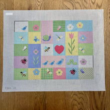  Flower Patches, Chair Seat - 13 mesh
