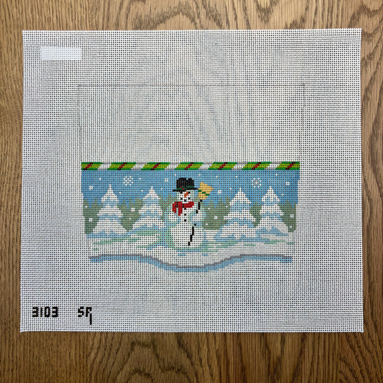 Stocking Cuff, Snowman