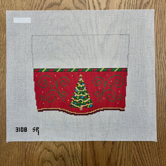 Stocking Cuff, Christmas Tree
