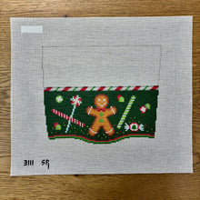  Stocking Cuff, Gingerbread and Candy