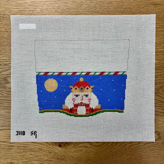 Stocking Cuff, Moonlit Nutcracker