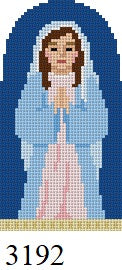  Stitch Guide - Nativity, Mary