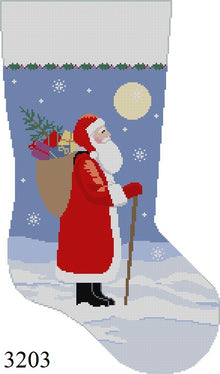  Moonlit Santa, Stocking