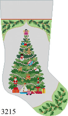  Holly, Toy Tree, Stocking