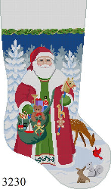  Woodland Santa, Stocking