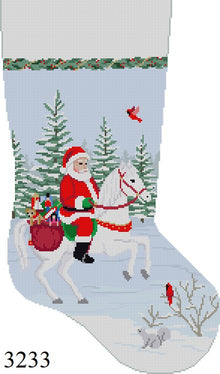  Santa On Horse, Stocking