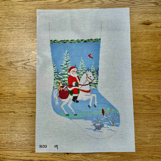 Santa On Horse, Stocking