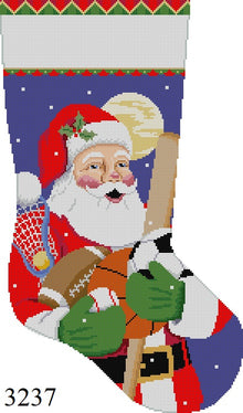  Sport Equipment Santa, Stocking