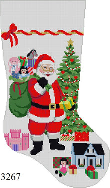  Santa Gifting, Girl Toys, Stocking
